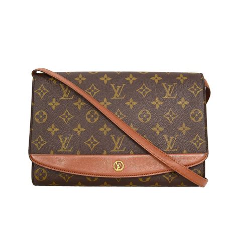 louis vuitton beige clutch|vintage louis vuitton pre owned.